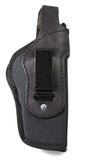 3 Way Large Pistol Cordura Holster outside